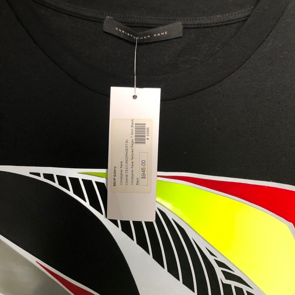 Christopher Kane textured pages t shirt - Picture 3 of 6